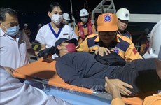 Rescatan a marinero extranjero con problema de salud en aguas vietnamitas