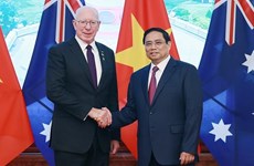 Primer ministro vietnamita se reúne con gobernador general de Australia