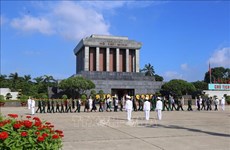 Mausoleo de Ho Chi Minh abrirá puerta el 1 de mayo 