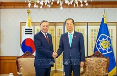 Ministro de Seguridad Pública realiza visita de cortesía al premier surcoreano  
