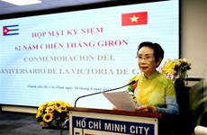 Conmemoran en Ciudad Ho Chi Minh 62 aniversario de victoria de Girón 