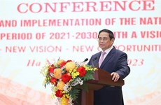 Primer ministro de Vietnam preside conferencia nacional sobre el plan maestro nacional