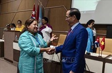 Vicepresidente del Parlamento vietnamita elogia aportes de mujeres cubanas a causa revolucionaria