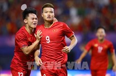 Selección de fútbol sub-22 de Vietnam gana primera victoria en SEA Games 32
