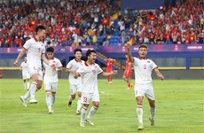 Vietnam venció a Singapur 3-1 en SEA Games 32