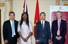 Visita de presidente vietnamita a Reino Unido estrecha asociación estratégica bilateral