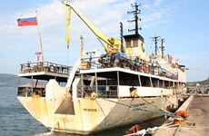 Vietnam acoge al buque "Academic Oparin" en viaje de estudio científico marino