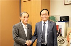 Amplias actividades de vicepremier vietnamita en marco de su visita de trabajo a Japón