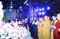 Mensajes y enseñanzas budistas contribuyen a consolidar nexos Vietnam-India
