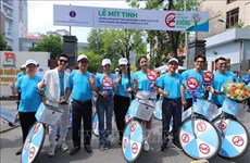 Vietnam celebra mitin en respuesta al Día Mundial Sin Tabaco
