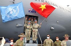 Destacan papel de oficiales vietnamitas de la policía en misiones de paz