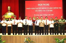 Nguyen Manh Dung designado secretario interino del Comité partidista provincial de Ha Giang 