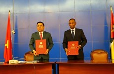 Fomentan Vietnam y Mozambique cooperación multifacética