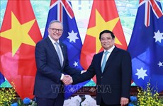 Premieres de Vietnam y Australia presencian firma de acuerdos de cooperación 