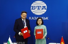 VNA y Agencia Búlgara de Noticias firman acuerdo de cooperación profesional