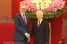Visita de premier australiano a Vietnam responde a expectativas y deseos de ambos países