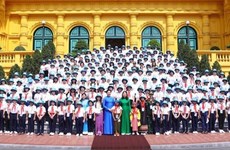 Vicepresidenta vietnamita destaca importancia del cuidado de niños