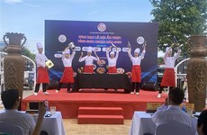 Inauguran Festival gastronómico de provincia vietnamita de Ninh Thuan 