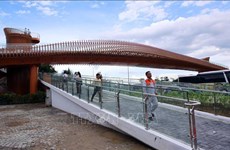 Inauguran puente de estilo japonés en la ciudad centrovietnamita de Da Nang