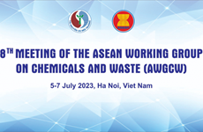 Grupo de trabajo de ASEAN sobre productos químicos y desechos se reunirá en Hanoi