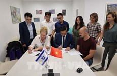 Universidad vietnamita y mayor hospital de Israel sellan acuerdo de cooperación