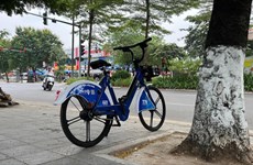 Precios asequibles para servicio de bicicletas públicas en Hanoi