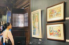 Valores artísticos de las pinturas populares de Hang Trong