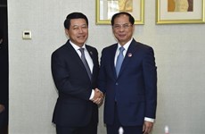 Vietnam y Laos estrechan coordinación en foros multilaterales