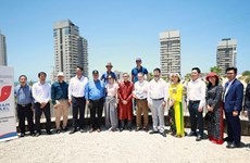 Con una placa conmemorativa Vietnam-Israel celebran 30 años del establecimiento de nexos