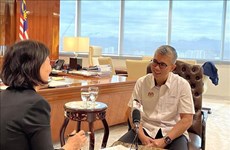 Ministro malasio aprecia cooperación comercial de su país con Vietnam 