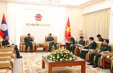 Vietnam y Laos fortalecen cooperación en defensa
