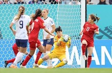 Copa Mundial Femenina 2023: Equipo vietnamita tiene valiente partido ante campeona mundial  