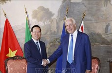 Presidente vietnamita visita la región italiana de Toscana