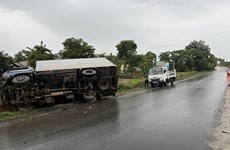 Accidentes de tránsito en Vietnam descienden en primeros siete meses