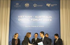 Promueven cooperación Vietnam - Australia en transformación digital
