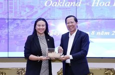 Ciudad Ho Chi Minh impulsa cooperación con Oakland (Estados Unidos)