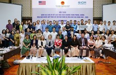 OIM comprometida a ayudar a Vietnam para apoyar a víctimas de trata de personas 