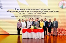 Cumbre del Consejo Mundial de Flores tendrá lugar en Vietnam por primera vez