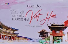 Efectuarán Semana de promoción comercial Vietnam-Corea del Sur en septiembre venidero 