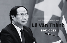 Anuncio sobre ceremonia funeral del viceprimer ministro Le Van Thanh