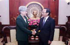 Ciudad Ho Chi Minh desea fomentar cooperación multifacética con Australia