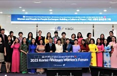 Organizan Foro de Mujeres Vietnam-Corea del Sur por la paz y la seguridad