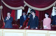 Príncipe heredero de Japón asiste al estreno de la ópera que conmemora nexos diplomáticos