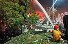 19 vietnamitas heridos por un incendio en una fábrica de Taiwán