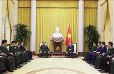 Vietnam y Laos conceden importancia a cooperación en materia de defensa