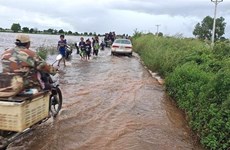 Camboya: 11 provincias afectadas por lluvias prolongadas