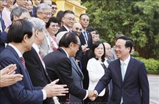 Presidente vietnamita recibe a cardiólogos de la ASEAN