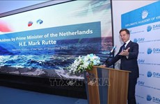 Premier holandés asiste a seminario sobre derecho del mar en Vietnam