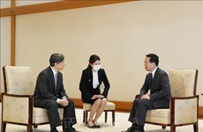 Presidente vietnamita se entrevista con emperador japonés