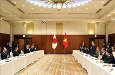 Presidente vietnamita se reúne con funcionarios japoneses 